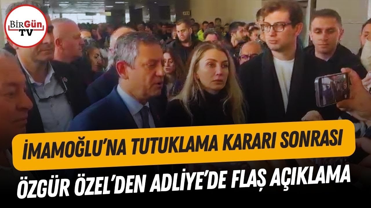 Πρώτη δήλωση Οζέλ μετά την προφυλάκιση Ιμάμογλου: Το μόνο του έγκλημα είναι ότι κέρδισε τον Ερντογάν